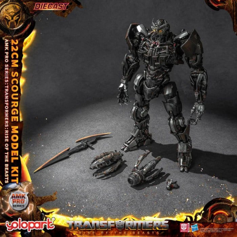 Transformers: Rise of the Beasts AMK Pro Series Model Kit Scourge (Oversea Version) 22 cm 1