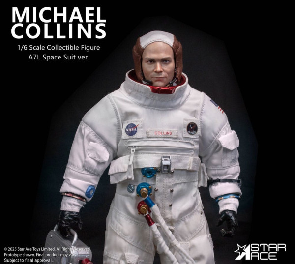 NASA Apollo 11 Action Figure 1/6 Michael Collins 30 cm 7