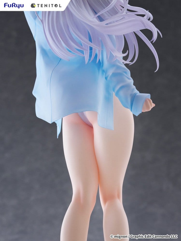 Mignon Works Tenitol Tall PVC Figure Shiro Swimsuit Ver. 30 cm 7