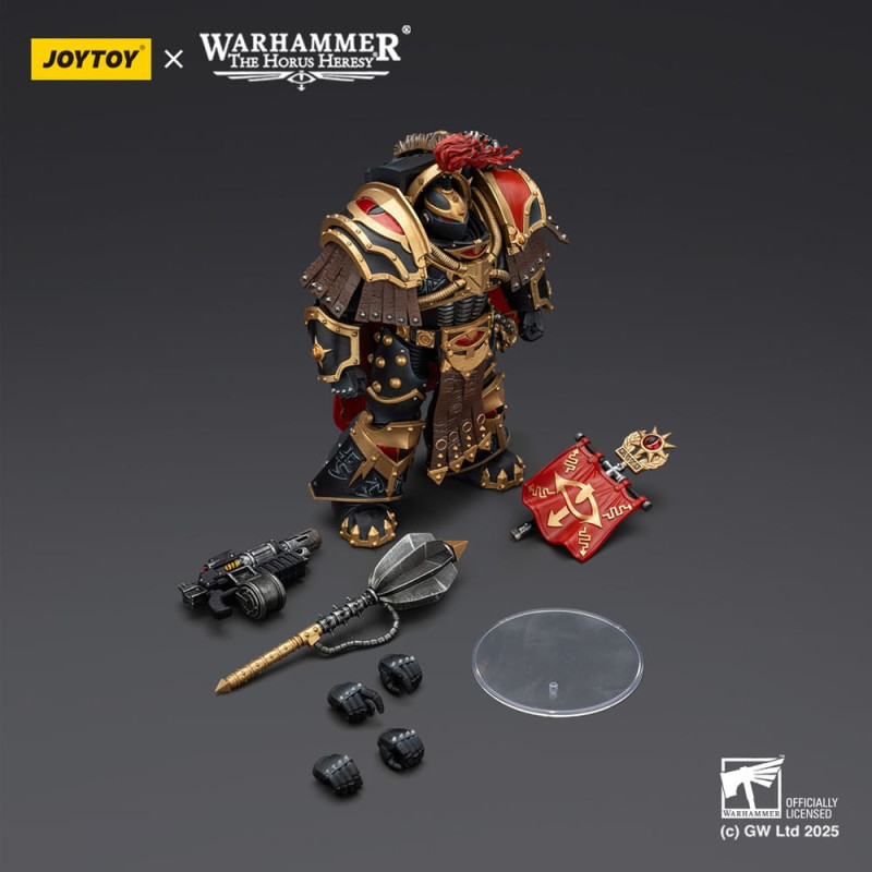 Warhammer 40,000: Sons of Horus Action Figure Legion Cataphractii Praetorwith Combi-Melta and Power 5