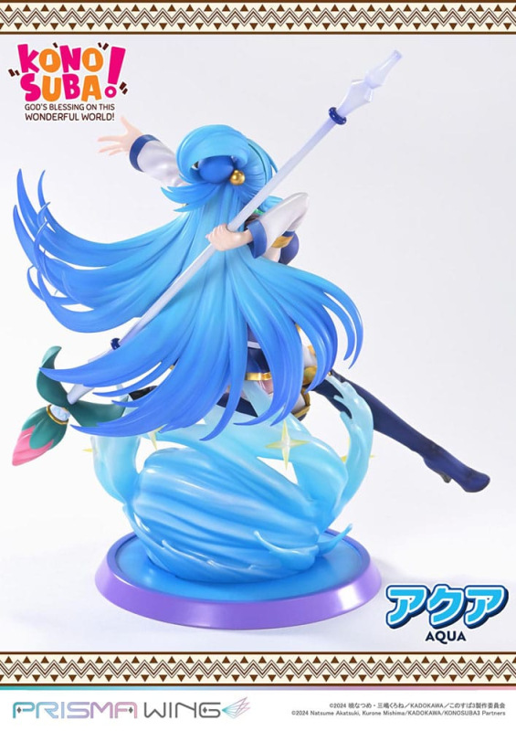 Konusuba - God's blessing on this wonderful world! Prisma Wing PVC Statue 1/7 Aqua 24 cm 3