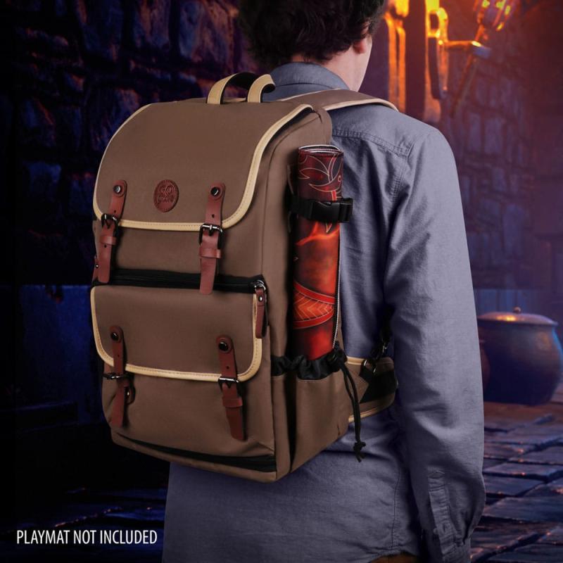 Enhance TCG Series Trading Card Backpack Designer Edition Tan 1