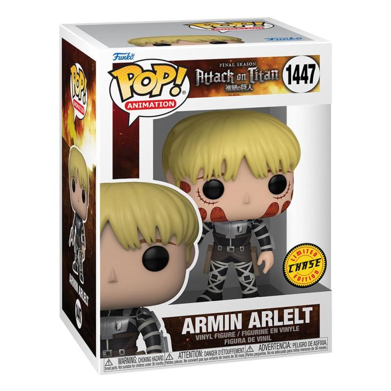 Attack on Titan POP! Animation Vinyl Figures Armin Arlert 9 cm Assortment (6)