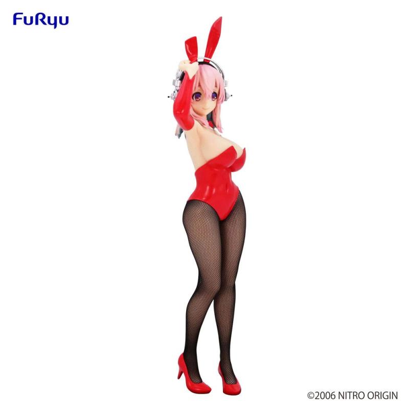 Super Sonico BiCute Bunnies PVC Statue Super Sonico Red Ver. 28 cm 6