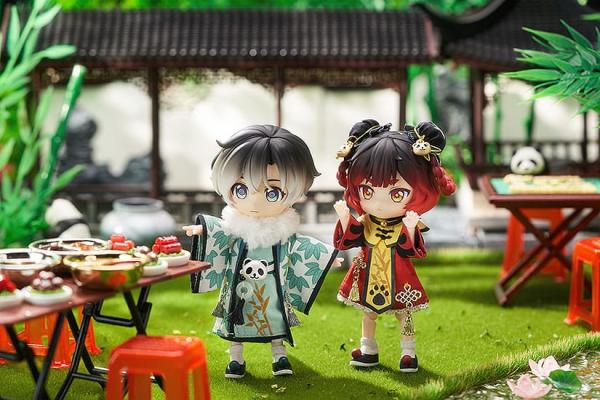 Original Character Nendoroid Doll Action Figure Chinese-Style Panda Hot Pot: Star Anise 14 cm