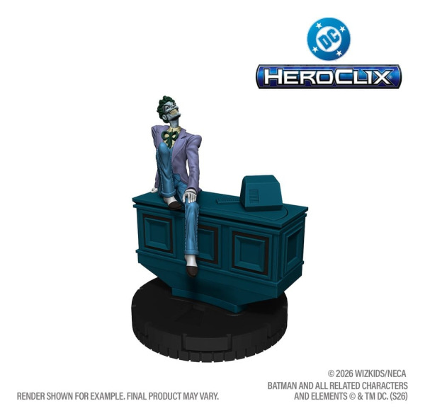 DC HeroClix SwitchClix Minifigures with Base The Long Halloween Team Base 23 cm 1