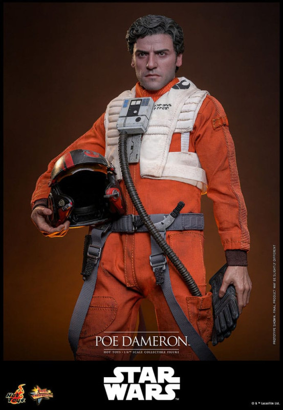 Star Wars Action Figure 1/6 Poe Dameron 30 cm 13