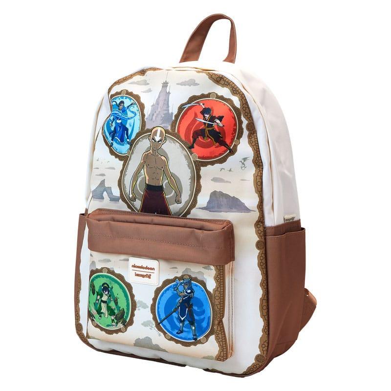 Nickelodeon by Loungefly Full-Size Nylon Backpack Avatar: The Last Airbender Bending Arts 2