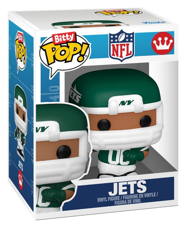 NFL Bitty POP! Helmets Vinyl Figures AFC Series 1 Assortment (12) 9