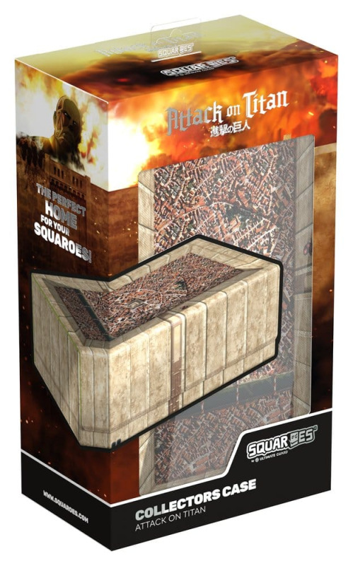 Squaroes - Collectors Case 800 Attack on Titan - Shiganshina District 13