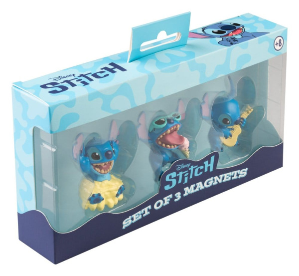 Disney Stitch Set of 3 Magnets 2
