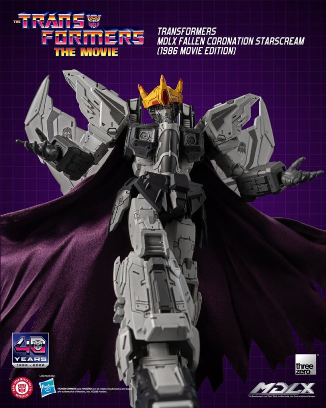 Transformers MDLX Action Figure Fallen Coronation Starscream (1986 Movie Edition) 20 cm 3