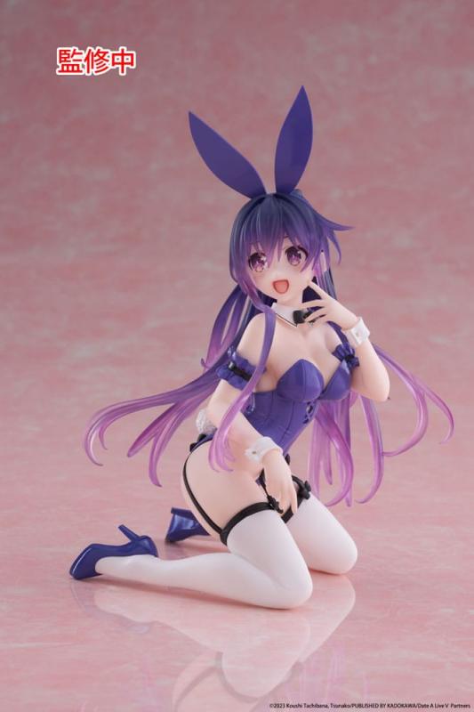 Date A Live V PVC Statue Desktop Cute Figure Tohka Yatogami Bunny Ver. 13 cm 2