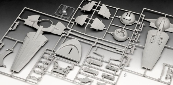 Star Wars Episode I Model Kit Gift Set 1/120 Darth Maul's Sith Infiltrator 22 cm 7