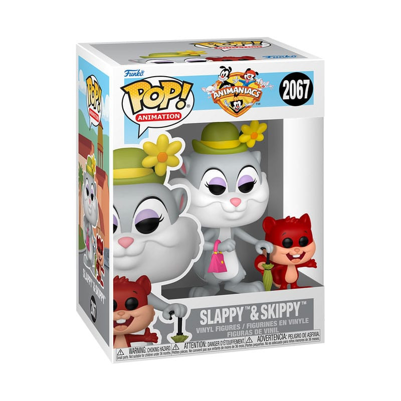 Animaniacs POP! Animation Vinyl Figure Slappy w/Skippy 9 cm 1