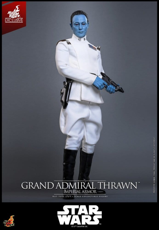Star Wars: Rebels Television Masterpiece Action Figure 1/6 Grand Admiral Thrawn (Imperial Armor) Hot 11
