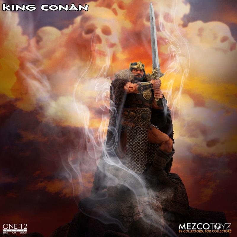 Conan the Barbarian: King Conan 1/12 Action Figure - Mezco Toys