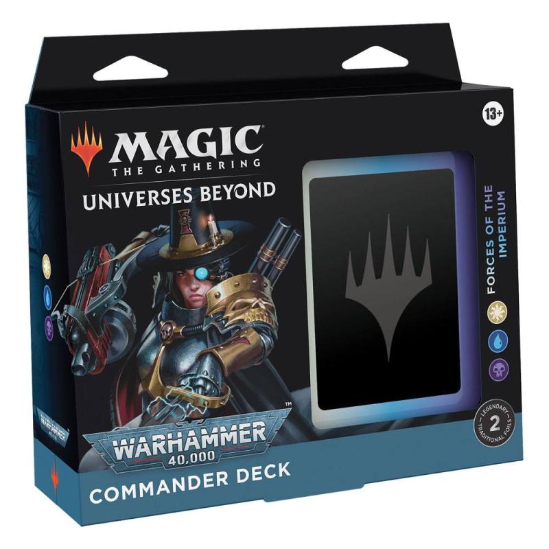 Magic the Gathering Universes Beyond: Warhammer 40,000 Commander Decks Display (4) english