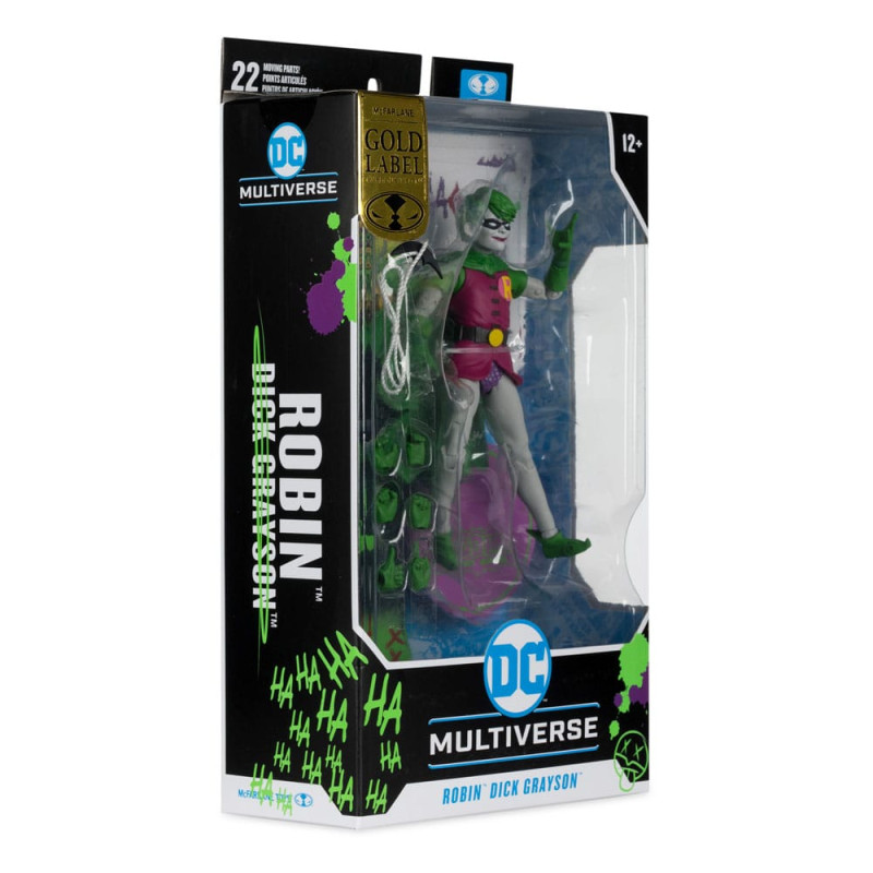 DC Rebirth DC Multiverse Action Figure Robin (Dick Grayson) (Jokerized) (Gold Label) 18 cm 6