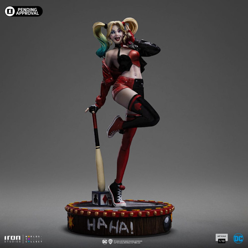 DC Comics Art Scale Statue 1/10 Harley Quinn (Gotham City Sirens) 22 cm 2