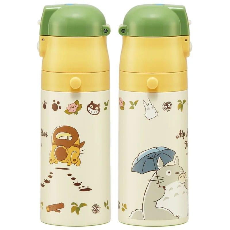 My Neighbor Totoro Water Bottle double opening Totoro & Catbus 420 ml 2