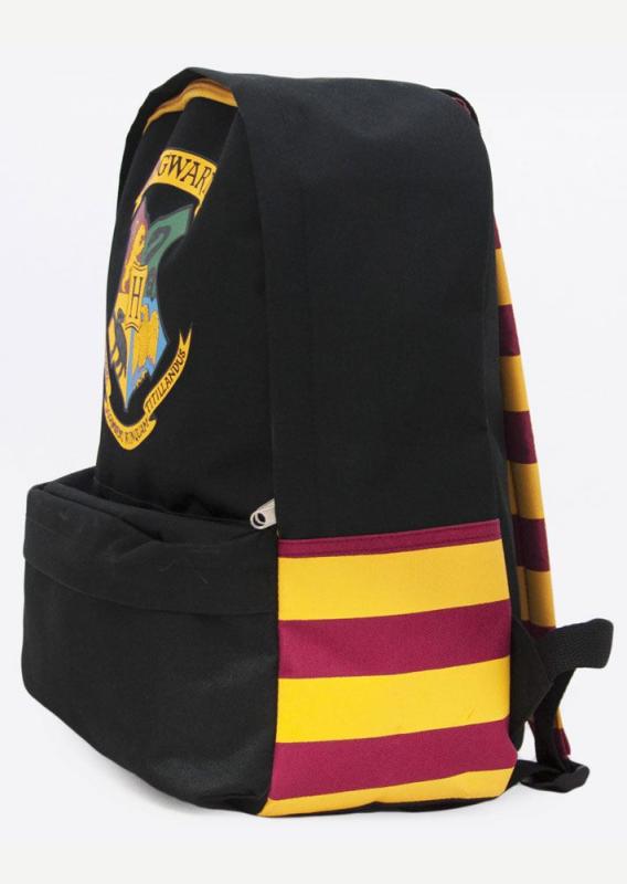 Harry Potter Backpack Hogwarts Striped Shoulder