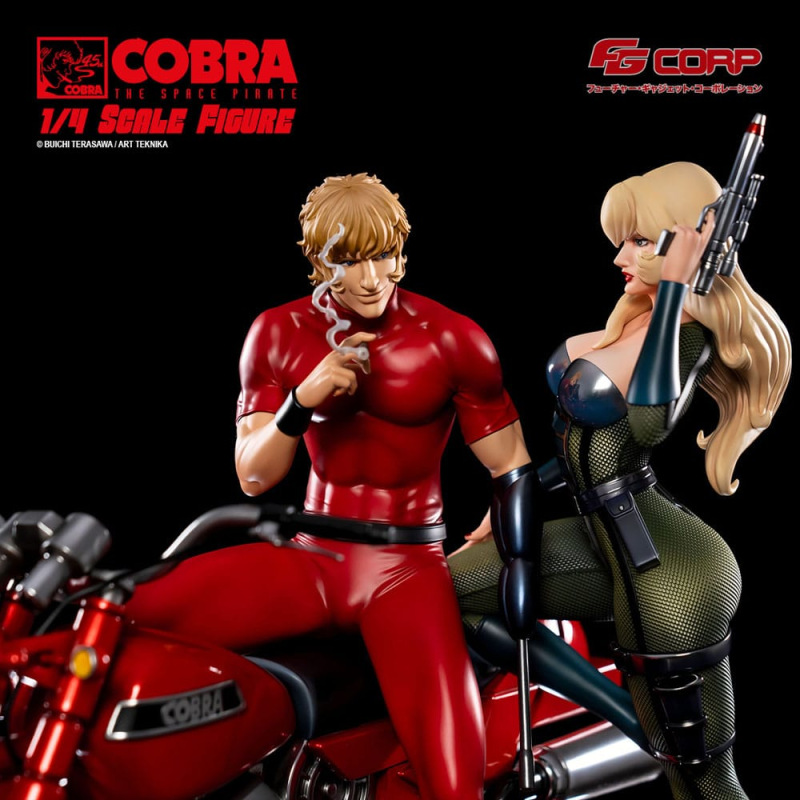 Space Pirate Cobra Statue 1/4 Cobra & Jane Royal (Spacesuit Ver.) 47 cm 10