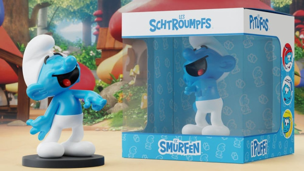 The Smurfs Statue Jokey Smurf 11 cm 3