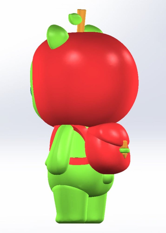 Original Character Plastic Model Kit Arukuma 10 cm 7