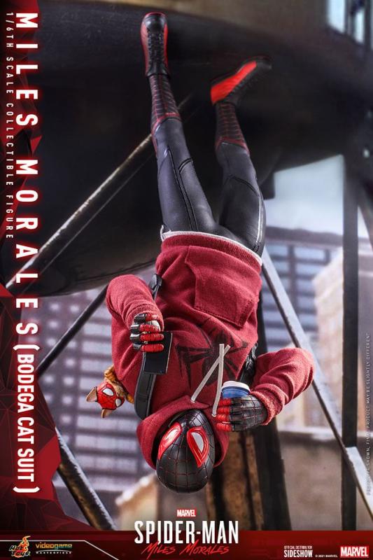 Spider-Man: Miles Morales Bodega Cat Suit 1/6 Videogame Action Figure - Hot Toys
