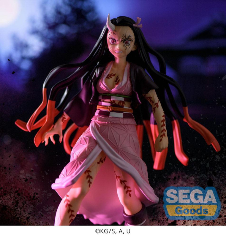 Demon Slayer: Kimetsu no Yaiba Figurizm PVC Statue Nezuko Kamado Demon Form Advancing Ver. 21 cm 4