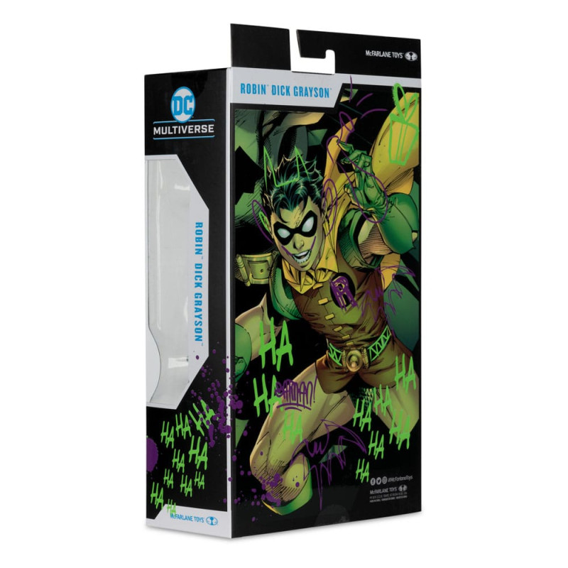 DC Rebirth DC Multiverse Action Figure Robin (Dick Grayson) (Jokerized) (Gold Label) 18 cm 7