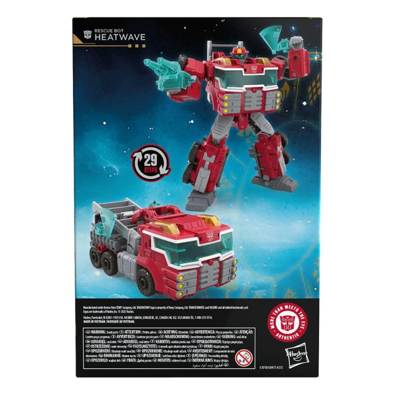 Transformers Age of the Primes Voyager Class Action Figure Rescue Bot Heatwave 18 cm 1