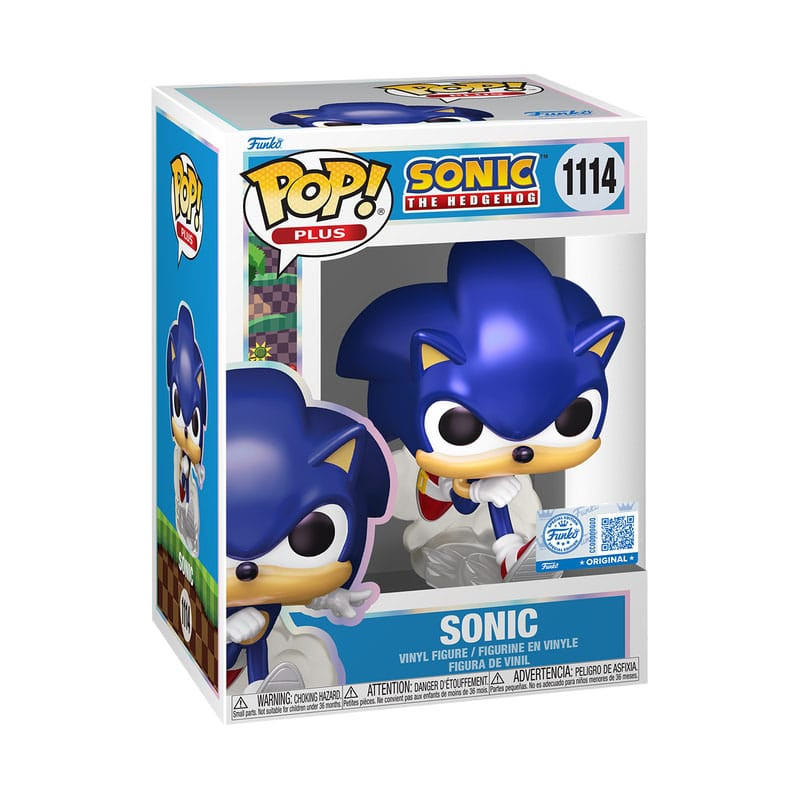 Sonic - The Hedgehog POP! Plus Movies Vinyl Figures Sonic(PRL) 9 cm 1