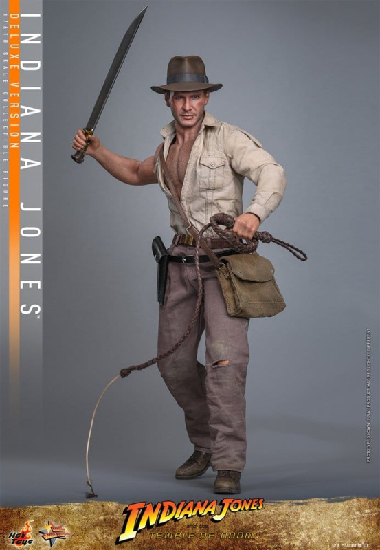 Indiana Jones Movie Masterpiece Action Figure 1/6 Indiana Jones (Deluxe Version) 30 cm 2