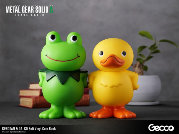 Metal Gear Solid ?: Snake Eater Soft Vinyl Bank Kerotan 21 cm 6