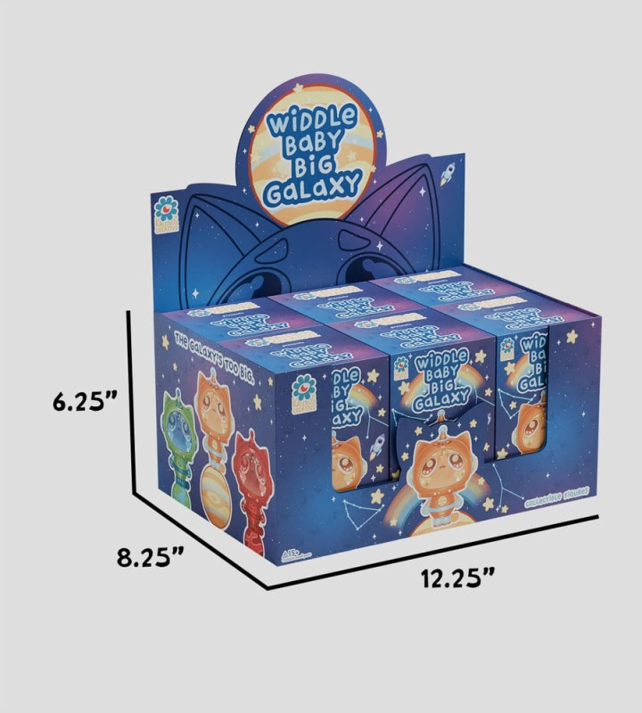 Widdle Baby Mini Figures Big Galaxy 14 cm Blind Box Display (6) 10