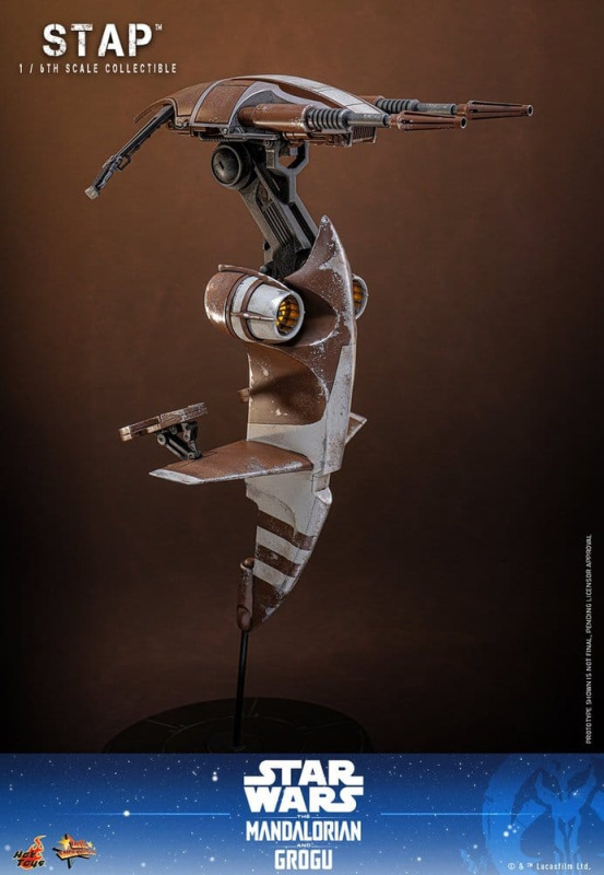 Star Wars: The Mandalorian & Grogu Movie Masterpiece Accessory 1/6 STAP 32 cm 5