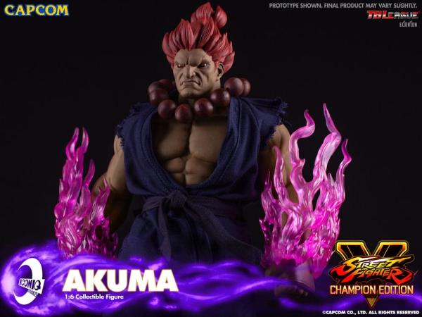 Street Fighter V Champion Edition: Akuma 1/6 Action Figure - Iconiq Studios