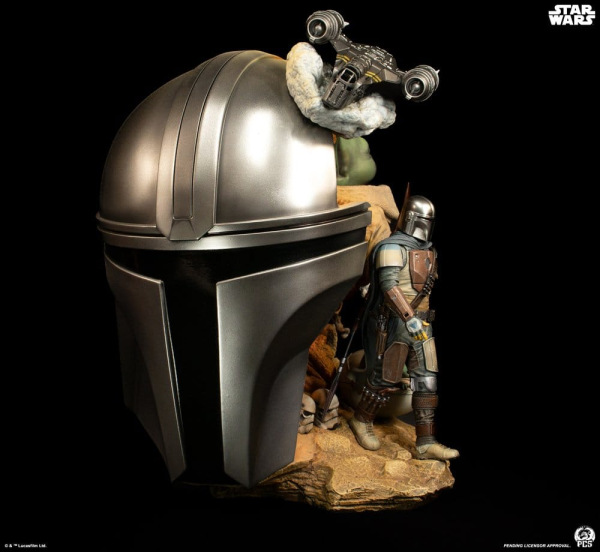 Star Wars: The Mandalorian Fine Art Bust 41 cm 3