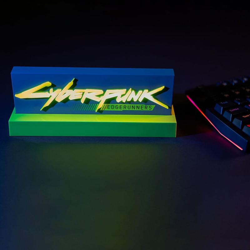 Cyberpunk Edgerunner LED-Light Logo 22 cm