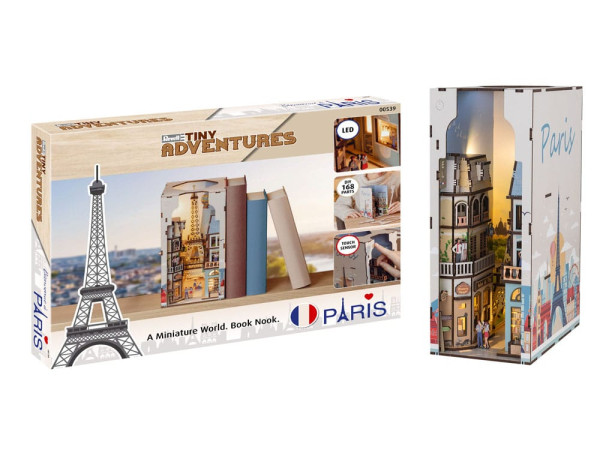 Paris Tiny Adventures Book Nook Mini Diorama 23 cm 1