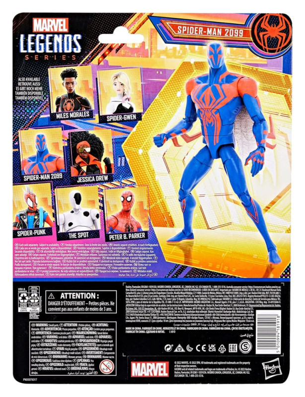 Spider-Man: Across the Spider-Verse Marvel Legends Action Figure Spider-Man 2099 15 cm 9
