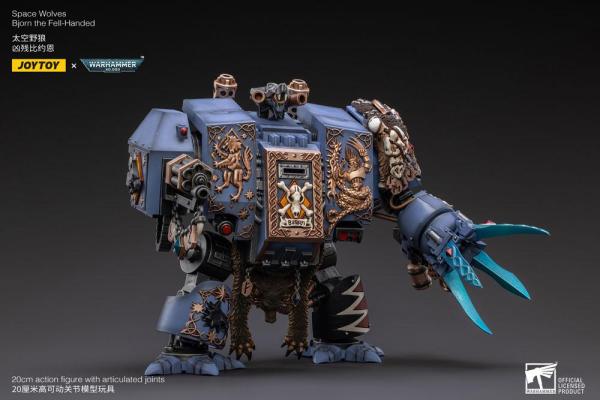 Warhammer 40k Action Figure 1/18 Space Wolves Bjorn the Fell-Handed 19 cm