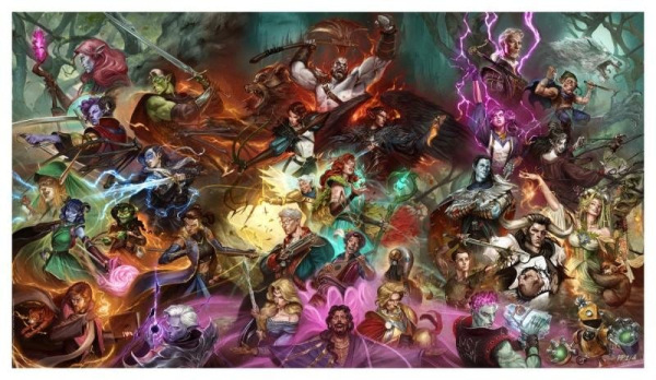 Critical Role Art Print Legends of Exandria 70 x 41 cm - unframed