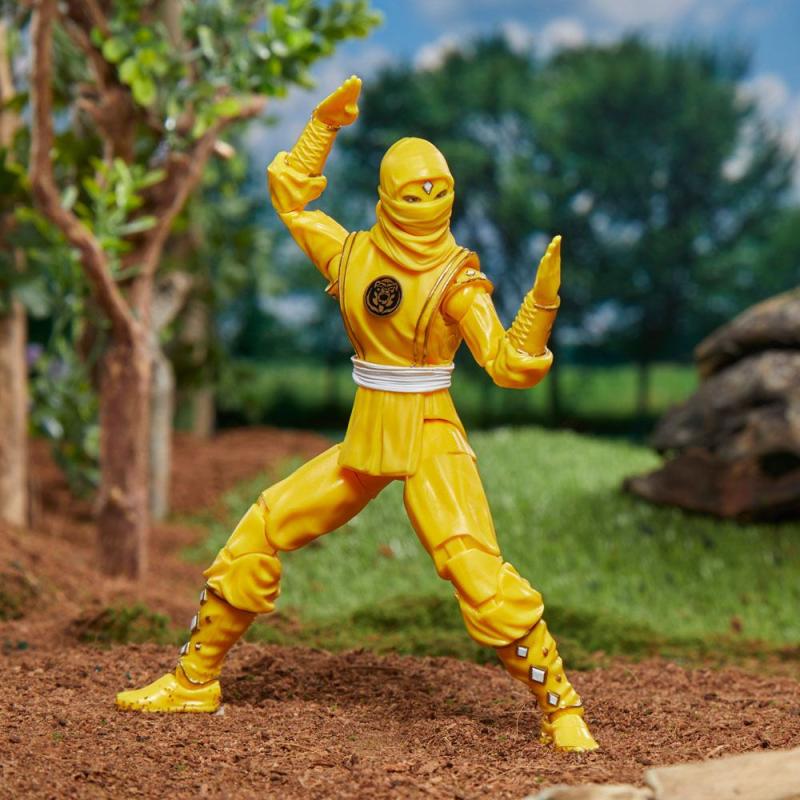 Mighty Morphin Power Rangers: Ninja Yellow Ranger 15 cm Actionfigur - Hasbro