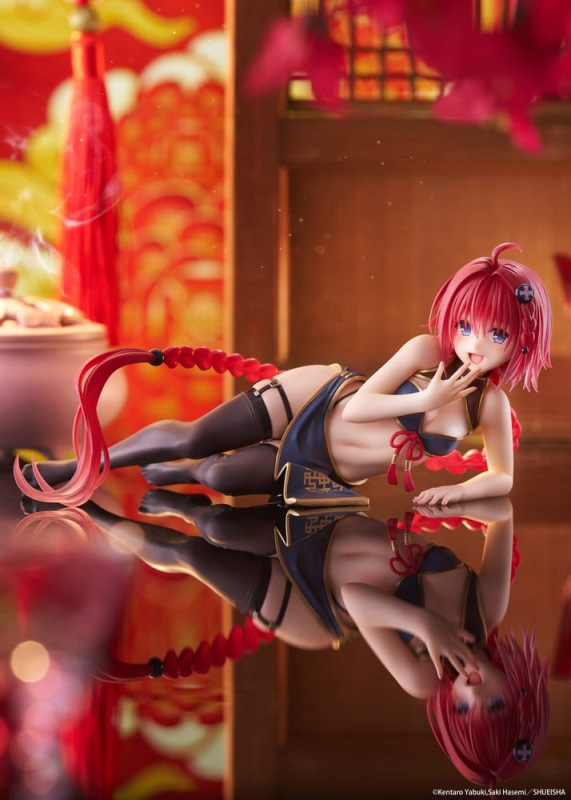 To Love-Ru Darkness Desktop Cute PVC Figure Mea Kurosaki (Chinese Dress Ver.) 13 cm 1