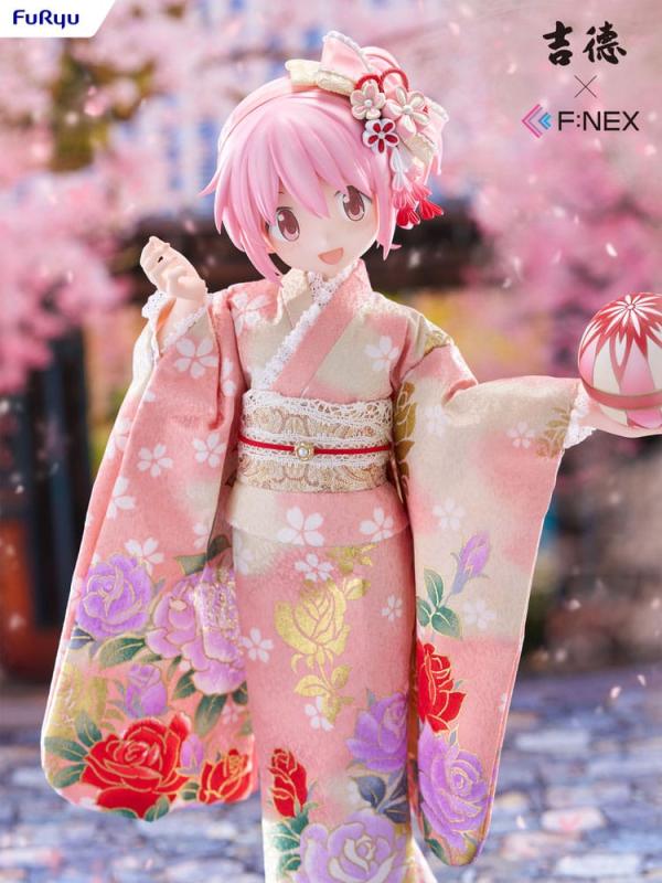 Puella Magi Madoka Magica F:NEX PVC Statue 1/4 Rebellion Madoka Kaname Japanese Doll 43 cm