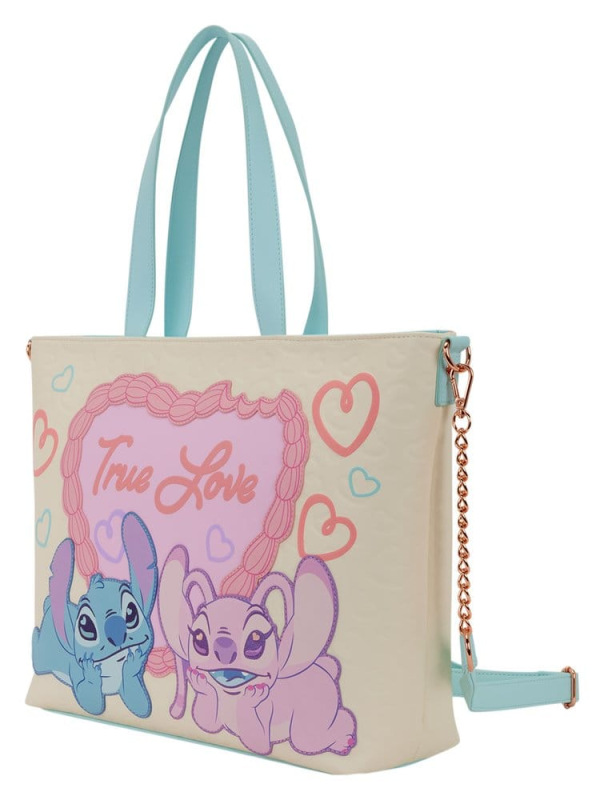 Lilo & Stitch by Loungefly Canvas Tote Bag True Love 1
