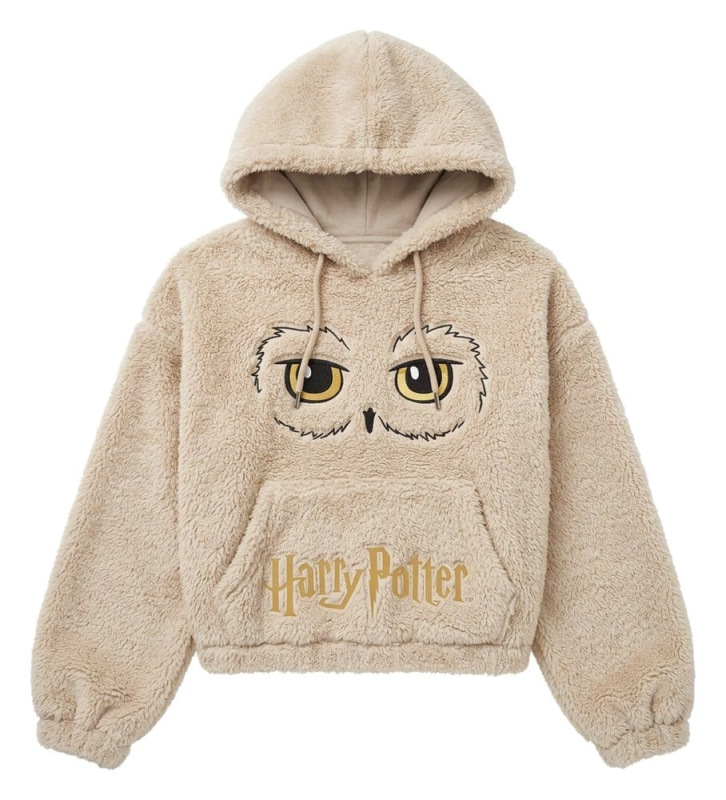 Harry Potter Hooded Sweater Hedwig Size L 1